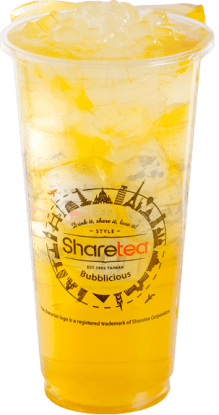 Fruit Tea: Honey Lemonade with Aloe Vera