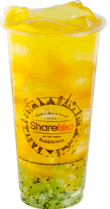Fruit Tea: Kiwi Fruit Tea with Aiyu Jelly