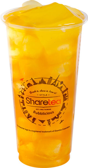 Fruit Tea: Peach Tea with Aiyu Jelly