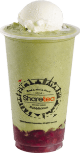 Ice Blended: Matcha Red Bean Ice Blended with Ice Cream