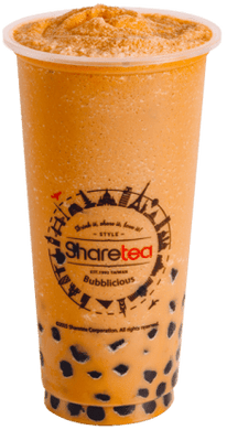 Ice Blended: Thai Tea Ice Blended with Pearl