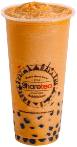 Ice Blended: Thai Tea Ice Blended with Pearl