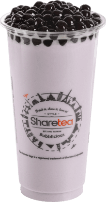 Milk Tea: Taro Pearl Milk Tea